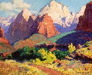 Bischoff, Franz Pinnacle Rock w USA oil painting reproduction